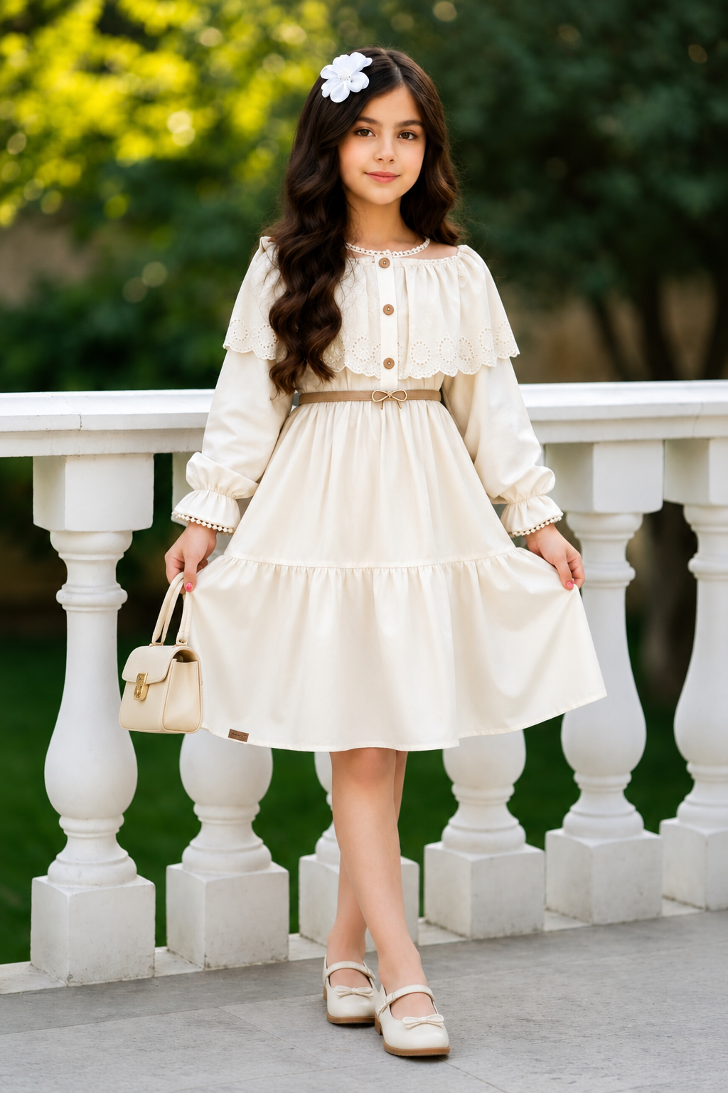 پیراهن دخترانه ، مناسب ۶ تا ۱۴سال